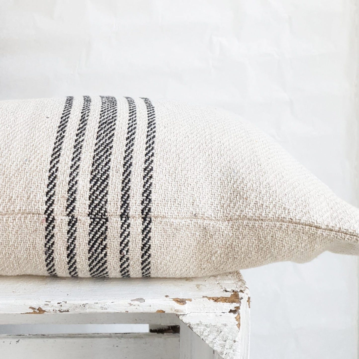 BON.BON kussen 'Vlas'